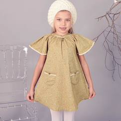 Robe fleurie   manches papillon   butterfly  - vertbaudet enfant