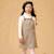 Robe salopette  hiver à carreaux tartan   lola Marron vert foncé 1 - vertbaudet enfant 