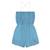 Combishort été  fleuri   effet soie  athena Bleu vert 3 - vertbaudet enfant 