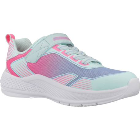 Basket fille synthétique légère et souple Bleu marine multicolore+Bleu nvmt+Rose et turquoise 17 - vertbaudet enfant 