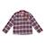 Chemise de noël  en flanelle tartan   rimbaud Rouge noir 3 - vertbaudet enfant 