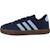 Basket garçon cuir style court lacets Bleu indigo 2 - vertbaudet enfant 