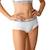 Lot de 2 boxers coton ultra doux Blanc-rose+Bleu titane-gris chiné 2 - vertbaudet enfant 