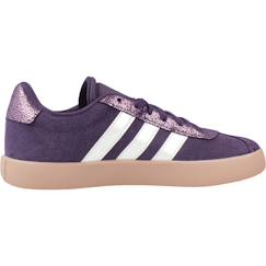 Chaussures-Basket fille en cuir style court lacets