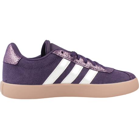 Basket fille en cuir style court lacets Violet ciraur 1 - vertbaudet enfant 
