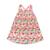 Robe fleurs hawaï   à bretelles  anais Rose fuchsia 3 - vertbaudet enfant 
