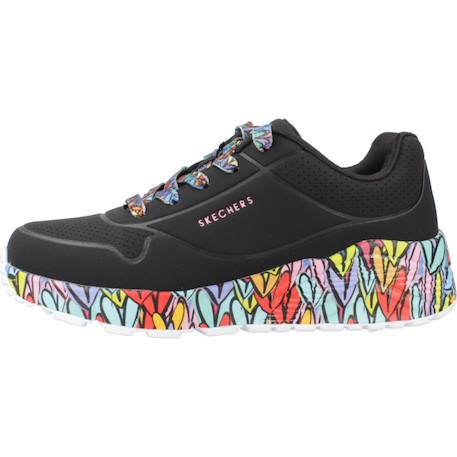 Basket uno litesubtle love Blanc+Noir 8 - vertbaudet enfant 