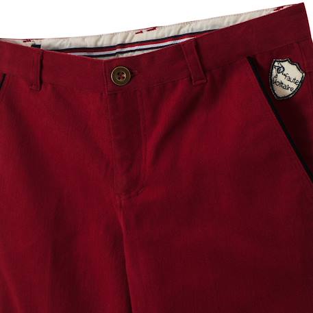 Pantalon chino     sainclair Bordeaux 3 - vertbaudet enfant 