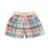 Short de bain   à carreaux  swimboy Vert beige 1 - vertbaudet enfant 