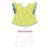 Ensemble été   blouse  fleurie & jupe short white Jaune blanc 1 - vertbaudet enfant 