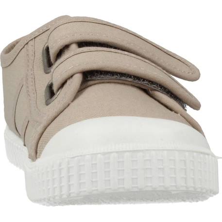 Baskets basses  à scratch Aloe+Blanc+Marine+Marron beige+Peau 24 - vertbaudet enfant 