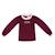 Tee-shirt manches longues   jersey   paris  camille Bordeaux prune 3 - vertbaudet enfant 