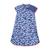 Robe chinoise   et  – imprimé poissons koi  annam Bleu foncé rouge 3 - vertbaudet enfant 
