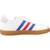 Baskets garçon en cuir à lacets court Blanc white 1 - vertbaudet enfant 