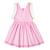 Robe cérémonie bohème   avec fine dentelle  lili Rose bonbon rose fuchsia 3 - vertbaudet enfant 