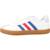 Baskets garçon en cuir à lacets court Blanc white 2 - vertbaudet enfant 