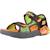Sandales enfant garçon légère souple Gris ccbl+Gris et bleu+Noir 16 - vertbaudet enfant 