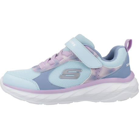 Baskets enfant fille légère souple Bleu 2 - vertbaudet enfant 