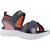 Sandales enfant garçon en textile légère souple Bleu+Bleu bklm+Bleu vert 5 - vertbaudet enfant 