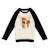 Sweat    imprimé bambi  the fawn Beige marron 3 - vertbaudet enfant 