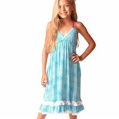 Robe de plage longue   jersey    eugenie  - vertbaudet enfant