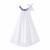 Robe cérémonie   au col fleuri   alizee Blanc violet rose 3 - vertbaudet enfant 