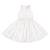 Robe de cérémonie  qui tourne en lin  et   hepburn Blanc or 3 - vertbaudet enfant 