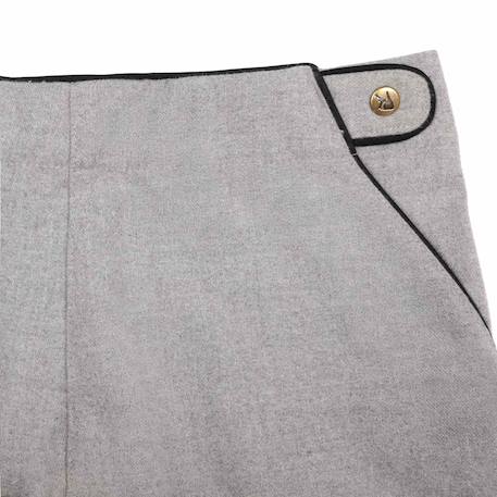 Short laine     poupette Gris souris 3 - vertbaudet enfant 