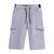 Bermuda rayures     poches cargo  arcachon Bleu marine blanc 1 - vertbaudet enfant 