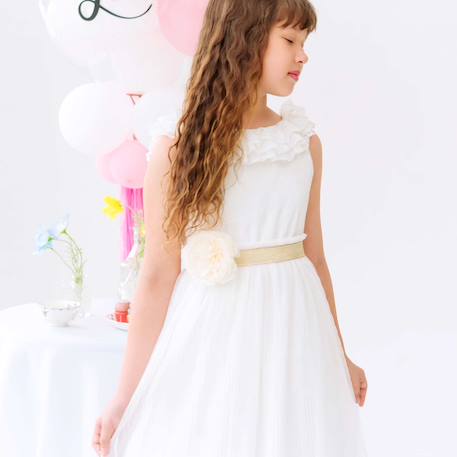 Fille-Robe cérémonie  longue    éléonaure