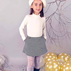 -Jupe courte hiver    pied de poule  et    emma peel