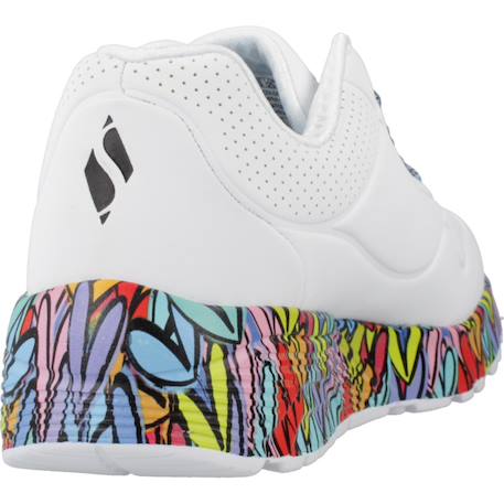 Basket uno litesubtle love Blanc+Noir 3 - vertbaudet enfant 