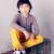 T-shirt henley mauve   manches longues  augustin Lilas 1 - vertbaudet enfant 
