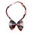 Nœud papillon noël enfant  tartan Rouge clair tartan blanc vert+Rouge foncé vert sapin 3 - vertbaudet enfant 
