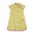 Robe chinoise  liberty  à col mao  annam Jaune rose fuchsia 3 - vertbaudet enfant 