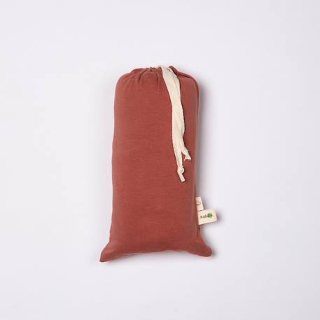 Drap housse coton bio jersey- berceau Blanc+Ecru+Eucalyptus+Naturel+Terracotta 20 - vertbaudet enfant 