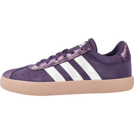 Basket fille en cuir style court lacets Violet ciraur 2 - vertbaudet enfant 