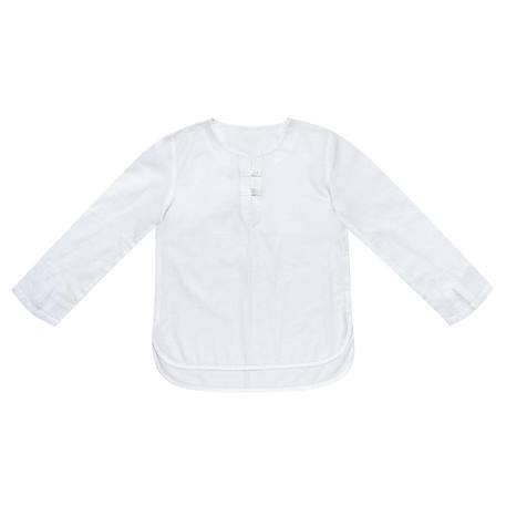 Chemise  été  - cérémonie bohème  robinson Blanc 3 - vertbaudet enfant 