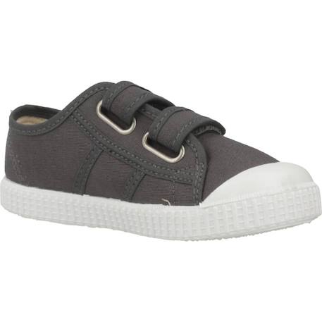 Baskets basses  à scratch Aloe+Blanc+Gris antracita+Jeans+Marine+Marron beige+Peau 17 - vertbaudet enfant 