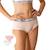 Lot de 2 boxers coton ultra doux Blanc-rose+Bleu titane-gris chiné 1 - vertbaudet enfant 