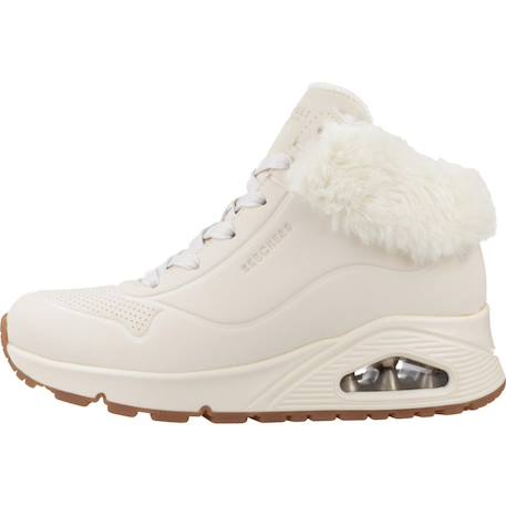 Bottes enfant fille légère souple Blanc 2 - vertbaudet enfant 