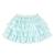 Jupe à volants  rayures    ruffle Vert pastel blanc 3 - vertbaudet enfant 
