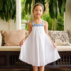 Robe demoiselle d'honneur   col liberty    emma  - vertbaudet enfant