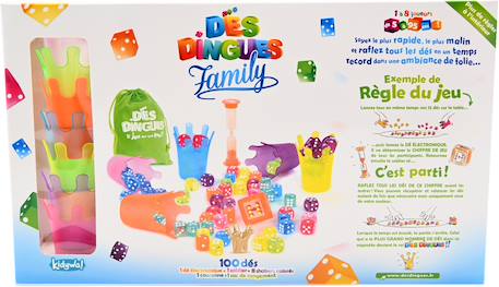 Dés dingues family Multicolore 3 - vertbaudet enfant 