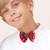 Nœud papillon noël enfant  tartan Rouge clair tartan blanc vert+Rouge foncé vert sapin 6 - vertbaudet enfant 