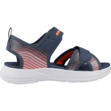 Sandales enfant garçon en textile légère souple Bleu+Bleu bklm+Bleu vert 1 - vertbaudet enfant 