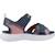 Sandales enfant garçon en textile légère souple Bleu+Bleu bklm+Bleu vert 1 - vertbaudet enfant 