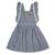 Robe  vichy  et  à volants  lili Noir et blanc 3 - vertbaudet enfant 