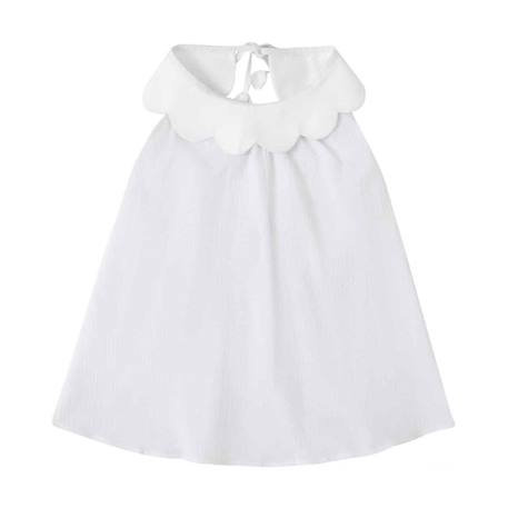 Blouse  été  - col forme pétale  tulipe Blanc 3 - vertbaudet enfant 