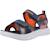 Sandales enfant garçon en textile légère souple Bleu+Bleu bklm+Bleu vert 4 - vertbaudet enfant 